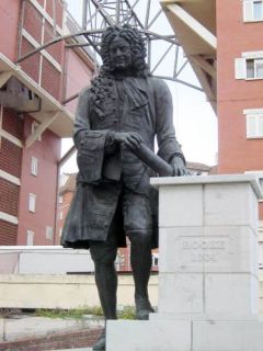 Statue dedicated to Admiral Sir George Rooke 