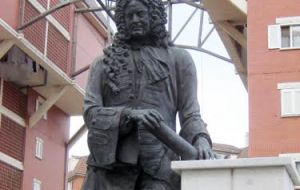 Statue dedicated to Admiral Sir George Rooke 