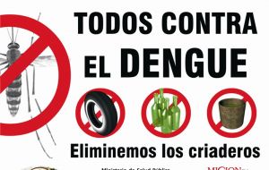 Dengue causes the death of 5.000 to 6.000 people per year 