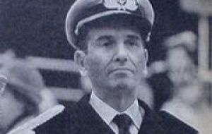 Jorge Isaac Anaya the Argentine Admiral one of the masterminds behind the Falklands invasion