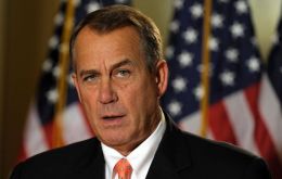 House speaker John Boehner referred to the provision as “no budget, no pay” 