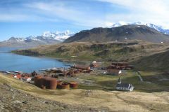 A peaceful day in South Georgia’s capital Grytviken