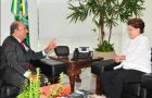 President Rousseff receives Santander chairman