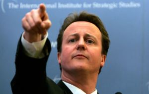 “A centralized political union? Not for me, not for Britain” insisted Cameron 