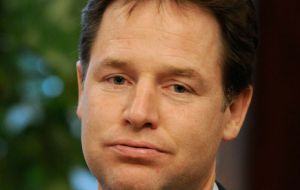 Deputy PM Nick Clegg called for more investment in infrastructure to support growth