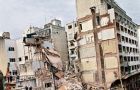 What was left of the AMIA building bombing in 1994