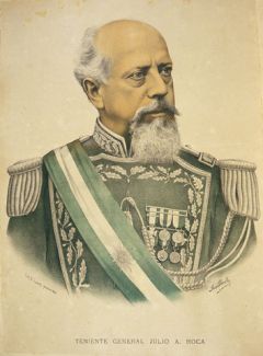General Julio Argentino Roca, later president and the man who ‘wiped out’ the handful of savages during his famous Desert campaign