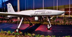 The Falcao unmanned aircraft that Avibras has developed for Brazil's Air Force