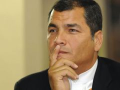 The combative US trained economist Correa “gets things done” and represents political stability