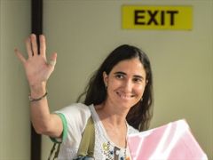 Brazil is the first of twelve countries to be visited by blogger Yoani Sanchez