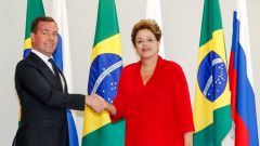 PM Dmitry Medvedev and President Dilma Rousseff underline the significance of the agreements reached