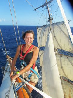 Larissa Clark: “ No sailing experience is required”
