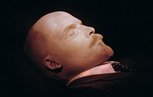 The “Lenin embalmment” has been discarded because of the body’s condition  