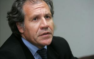 Uruguay’s Luis Almagro will be representing Mercosur