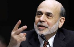 US Federal Reserve under Bernanke has kept the basic rate between 0 and 0.25% since December 2008.