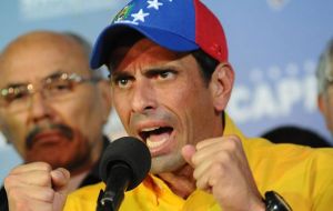 Capriles strongly confirmed there is an alternative for Chavism