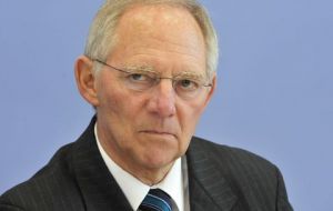 “You have to react to economic developments -- we do so in Germany” said Schaeuble