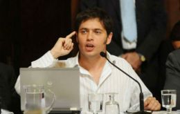 Nevertheless Kicillof said the government will continue with ‘heterodox and creative’ measures 