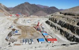 Pascua-Lama project straddles on the Andes between Chile and Argentina 