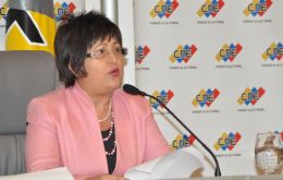 “Election results in Venezuela are and will continue to be a reflection of the will of the people” said Tibisay Lucena 