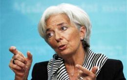 Ms Lagarde recommends slowing down fiscal adjustment this year, but hurrying planning for long-term fiscal sustainability