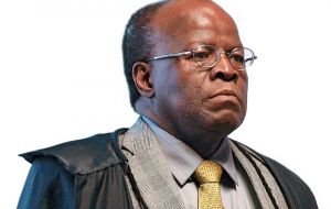 Justice Joaquim Barbosa became notorious during the greatest political system corruption case in decades     