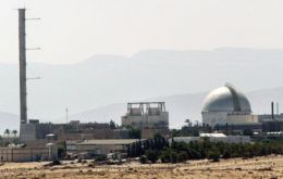 The super secret Dimona facilities in Israel which played a decisive role in the development of nuclear weapons  
