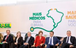 President Rousseff was responding to Brazilian medical associations that question the standards of Cuban medical schools  