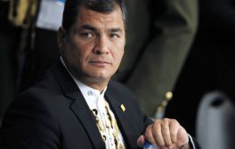 CAN and Mercosur should converge to Unasur, suggested the Ecuadorean president 
