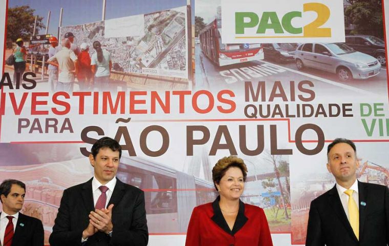 “Brazilian cities cannot expect people to spend six hours of their life every day in a bus” said the president