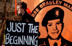 Human rights groups have expressed support for Manning 