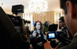 Cristina Fernandez furious with the US for not including ‘vulture funds’ in the agenda or the final declaration
