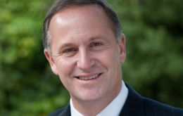 NZ Prime Minister John Key made the announcement at the Latam Business Council 