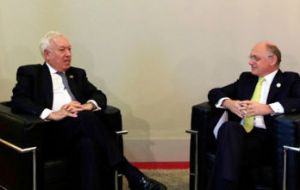 The agreement was reached by Garcia-Margallo and Timerman and on the sidelines of the UN assembly