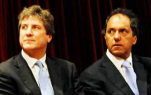 Boudou and Scioli trying to turn defeat into a result living up to Victory Front 