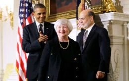 Ms Yellen has been nominated to replace outgoing chairman Bernanke 