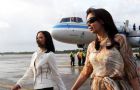 The president normally flies to her private residence in Santa Cruz over weekends or long holidays