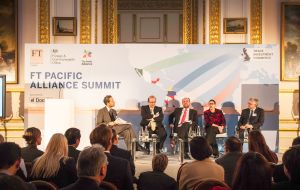 Finahcial Times in parnership with UK-FCO and Pacific Alliance Embassies in London Conference (Photo ProChile)