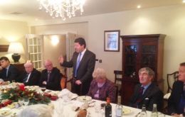 Picardo hosted a lunch for members of the House of Lords 