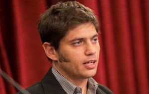 Minister Kicillof and his team of young economists are negotiating payment terms for the 9.5bn dollars debt