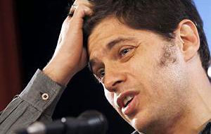 A long and hard negotiation that might take several months, anticipated Kicillof 
