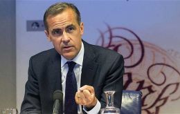 Governor Carney said the Bank would not raise interest rates until the unemployment rate fell to 7% or below