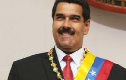 President Maduro was democratically elected on 14 April 2013, says the release