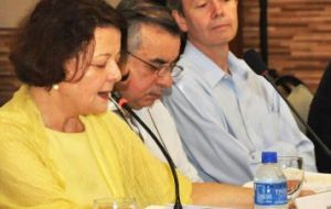 Argentines didn't approve of Ambassador Vera Machado's words with European lawmakers 