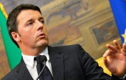 Renzi, who won the leadership of the center-left Democratic Party only in December