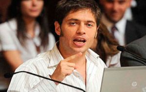 Kicillof is confident the slowdown in price increases has spilled over to April   