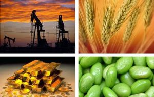 The key risk is a sharper decline in commodity prices caused by weaker demand 
