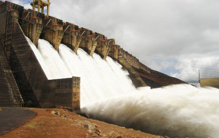 In Brazil an estimated 70% of the country's energy is generated with water 