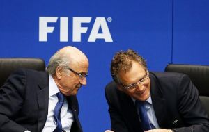 Blatter and Valcke have been on Brazil for the delay in preparing for the Cup