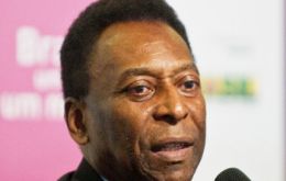 A shame: in 2007 Brazil won the right to have the World Cup, and now one month before the Cup, stadiums there are not yet finished, said Pele